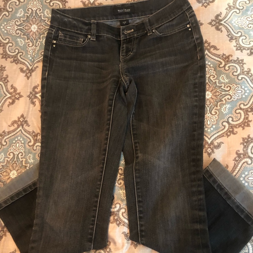 White House Black Market Cropped Jeans
